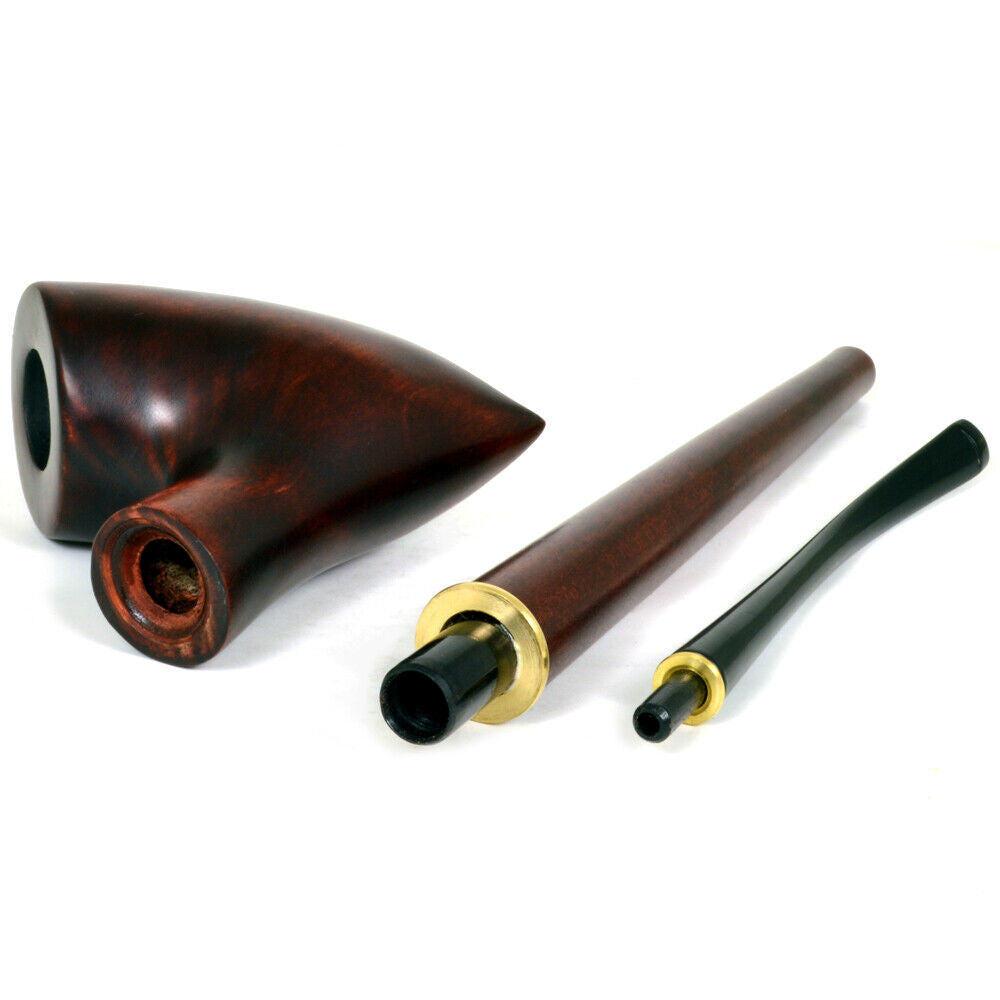 "Pipa Para Fumar Tabaco 13,2" Churchwarden|Pipas Para Filtro De 9 Mm-33 Cm "Espada Rota"