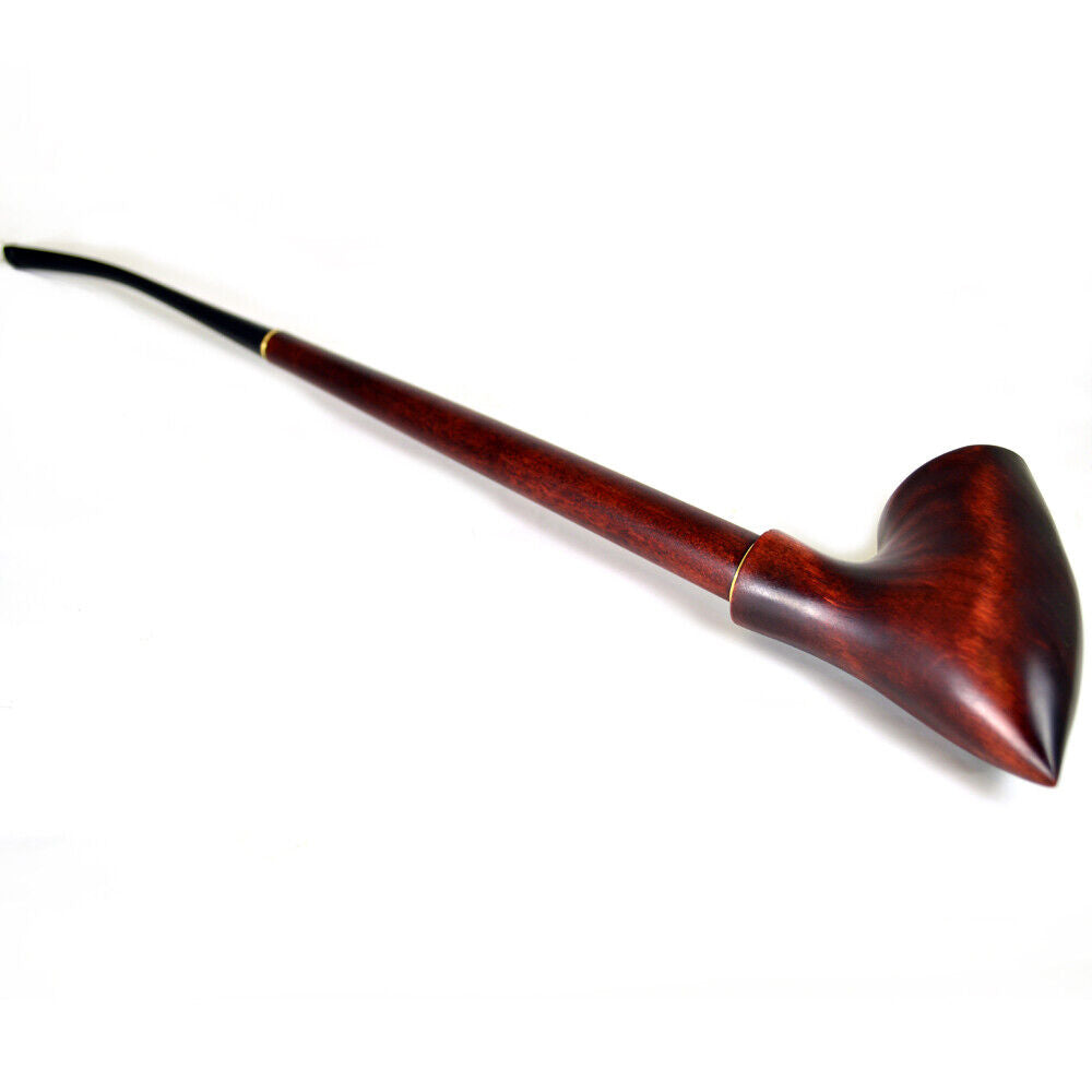 "Pipa Para Fumar Tabaco 13,2" Churchwarden|Pipas Para Filtro De 9 Mm-33 Cm "Espada Rota"