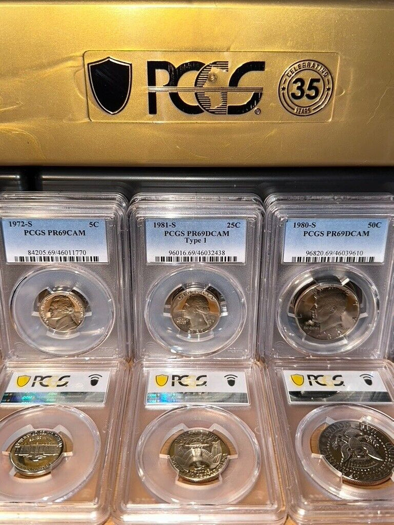 PCGS GRADED PR69 DCAM Grab Bag from Large Estate Sale - 1 Coin U.S. Proof Coin