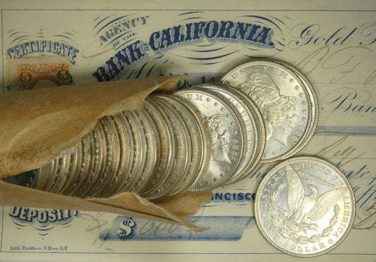 (1) 1878-1904 GEM BU Morgan Silver Dollar ~ from OBW Roll ~ Estate Hoard ~