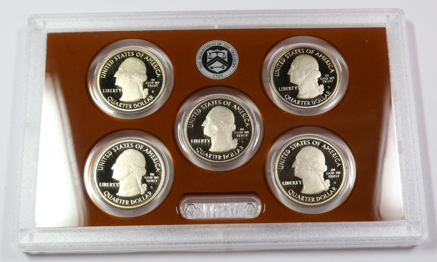 2013 S Proof Clad Complete 14 Coin Set with Original Box & COA #45918Y