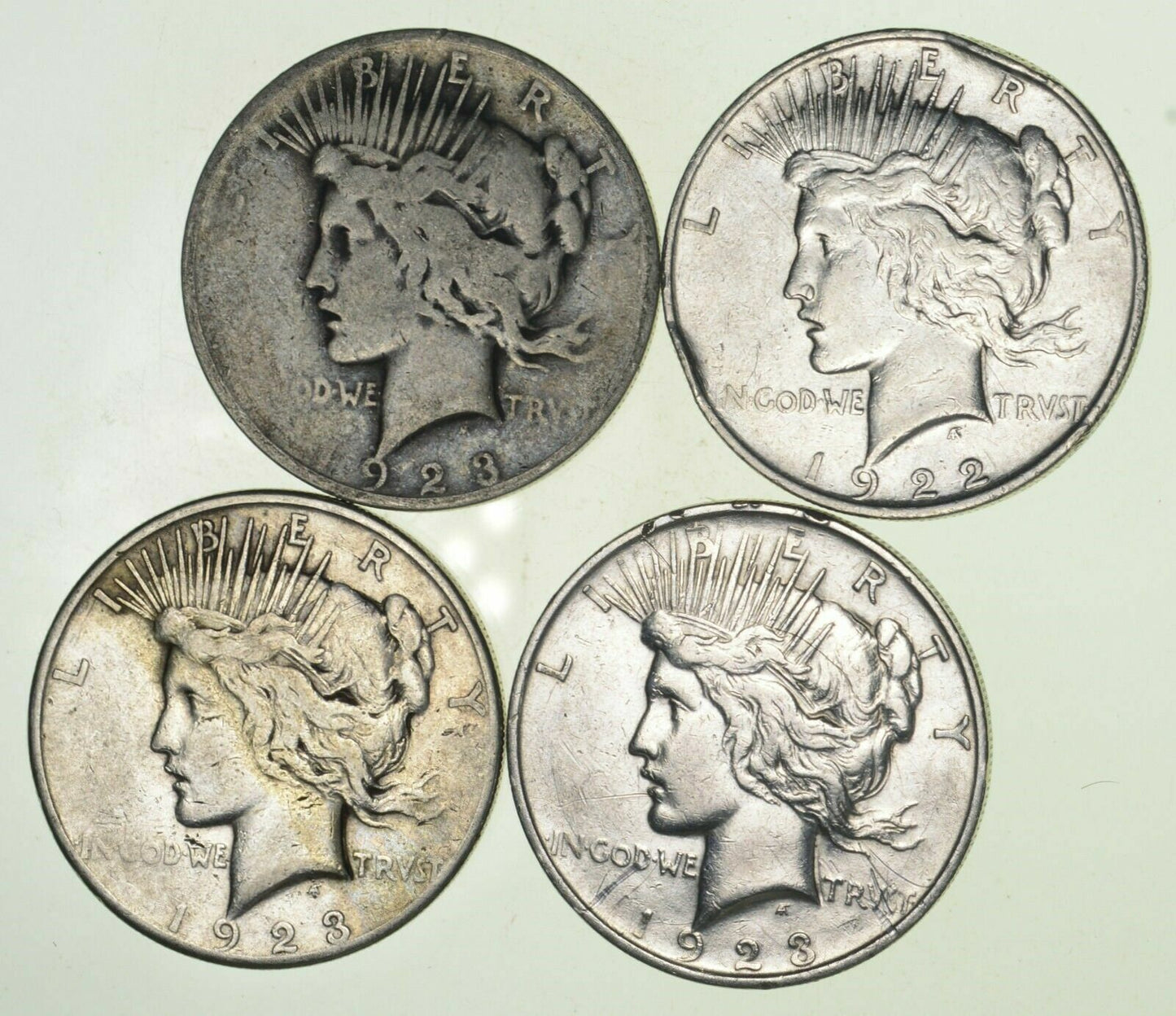 (1) Cull 1922-1925 P/D/S Peace Silver Dollar 90% Eagle Collection Bulk Lot