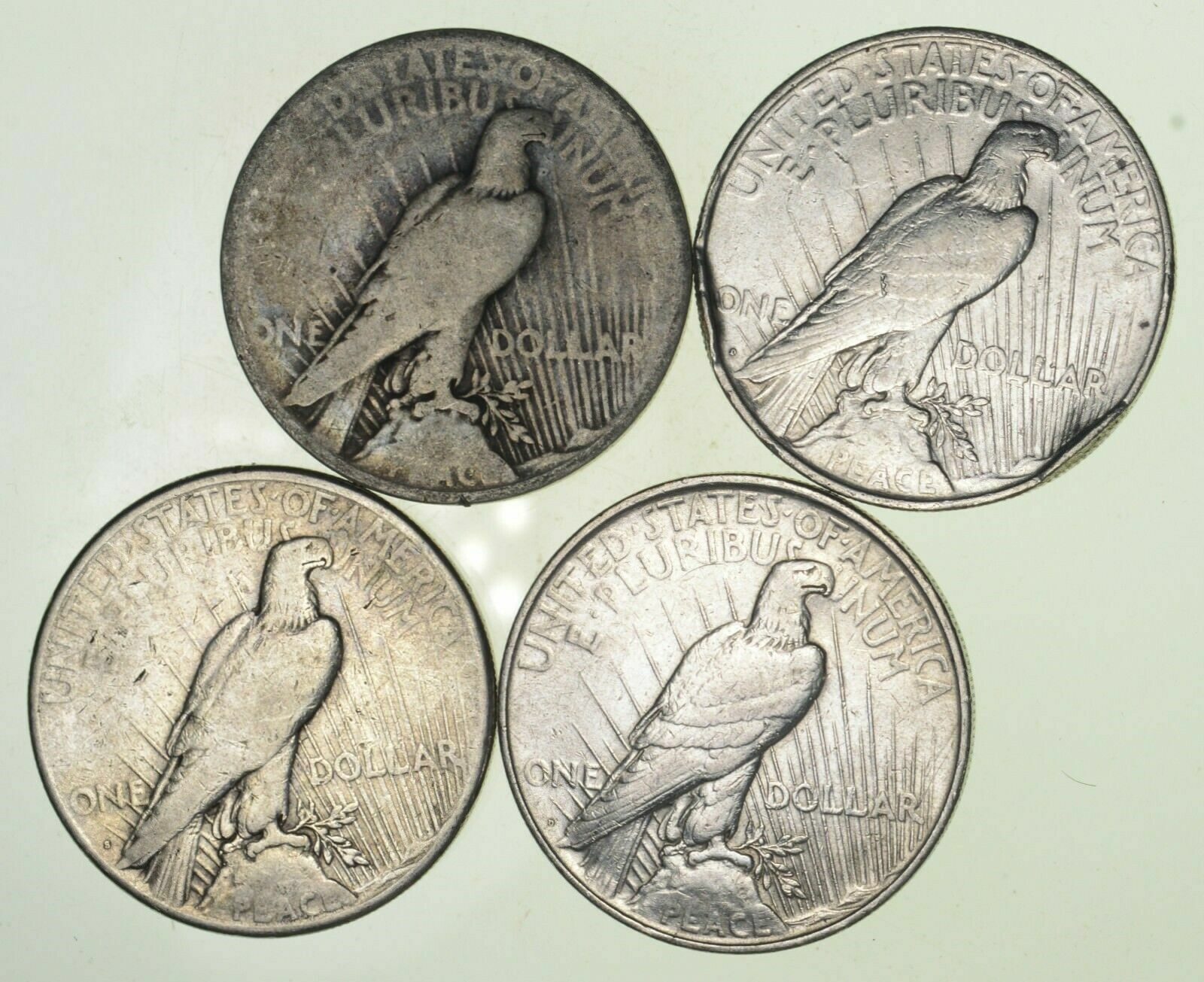 (1) Cull 1922-1925 P/D/S Peace Silver Dollar 90% Eagle Collection Bulk Lot